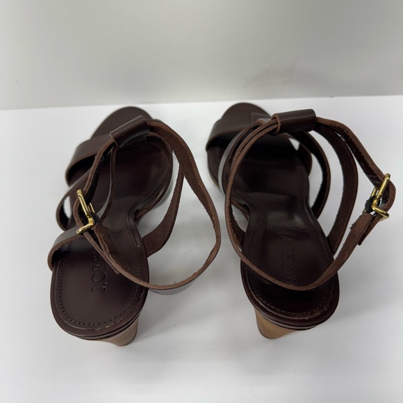 J Crew Strap Olympia Wedge Sandal - Picture 4 of 6